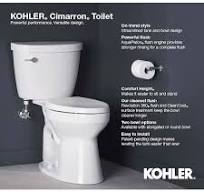 Kohler Toilet Tank KOHLER Kingston 1.28 GPF Toilet Tank Only -  Commercial-Grade Tank With Cover Locks (Bowl & Seat Sold Separately) 1.28  GPF Toilet ...