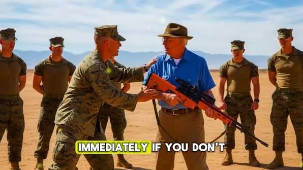 US Marines Laughed at the Old Veteran's Orange Rifle — Until His 4,000m  Shot Alerted the General