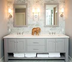 Add a touch of luxury to your bathroom with a double sink vanity unit. Double Sink Bathroom Vanity Cabinets Trendecors