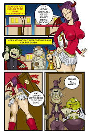 Trick or Treat (Color) From Tioluis290475 • Free Porn Comics