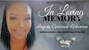 In Loving Memory of Mrs. Angela Denise Coverson-Robinson