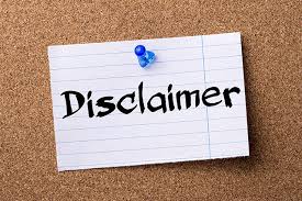 Image result for disclaimer