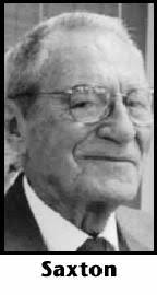 James Saxton Obituary (2003)