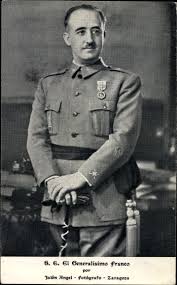 Francisco franco, the son of a naval postmaster, was born in el ferrol, spain, on 4th december, 1892. Ansichtskarte Postkarte General Francisco Franco Akpool De