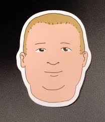 KING OF THE HILL STICKER