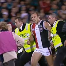 He accomplished just about everything in his afl career, but fraser gehrig took on another role in the crowd at marvel stadium. Saints Tv Fraser Gehrig Kicking His 100th Goal With The Titanic Music Saints Tv Facebook