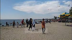 Desa gedong mulyo, kecamatan lasem, kabupaten rembang, jawa tengah. Wisata Pasir Putih Pantai Dalegan Gresik Buka Kembali Makin Bersih Di Tengah Pandemi Covid 19 Surya