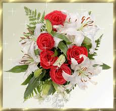 Mazzo delle rose rosse con spazio libero per testo generi il. Mazzo Di Fiori Gif