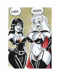 Rule34 - If it exists, there is porn of it  death of the endless, lady  death  4141852
