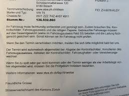 März 2021 werden die führerausweise nicht mehr direkt im strassenverkehrsamt produziert und können somit nicht mehr am schalter abgeholt werden. Transporter Mfk Wie Beladen Allerlei Vwbusforum Ch
