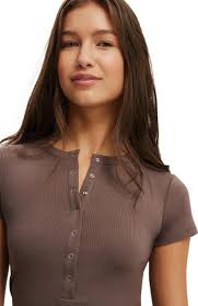 Cotton On Women's Christy Henley Tee