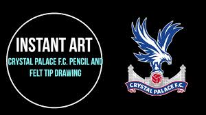 The official instagram account of #cpfc 🦅 bit.ly/3mraceg. Escudo Crystal Palace Pencil And Felt Tip Pen Drawing Youtube