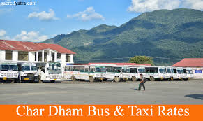 Char Dham Roadways Gmou Bus Taxi Rates Latest Chardham