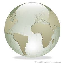 Download Free Glossy Earth Icon Vector Illustration Seni Infografis Desain