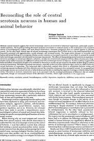 Benzodiazepines Serotonin And Conflict Behavior Behavioral And Brain Sciences Cambridge Core