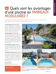 Economiques par rapports aux constructions traditionnelles, les piscines waterair sont fiables et construites pour durer ; Piscines Magiline Gard Aquaterre Fotos Facebook