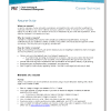 Mental health counselor resume sample. 1