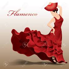 Flamenco Tanzerin Lizenzfrei Nutzbare Vektorgrafiken Clip Arts Illustrationen Image 49888148