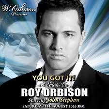 Experience the Timeless Music of Roy Orbison with John Stephan