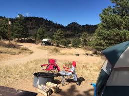 It is a short drive into estes park or rocky mountain national park (less than 10 minutes), or take the free shuttle bus. Mary S Lake Campground Entrance Picture Of Mary S Lake Campground Estes Park Tripadvisor