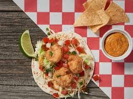 Del tacos son como los de cualquier sitio de comida rápida pero este lugar es porque algunos de los empleados hablan inglés. 3 Shrimp Street Tacos One Day Only Rubio S In Cerritos Marina Del Rey Ca Patch