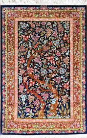 tree of life qom silk silk persian rug exclusive collection of rugs and tableau rugs treasure gallery halilar tablolar ki li m