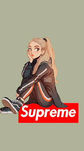 Lit supreme cartoon logo, bart bape supreme logo, create custom cartoon characters by isaaclakin. Supreme Anime Girl Wallpapers Wallpaper Cave