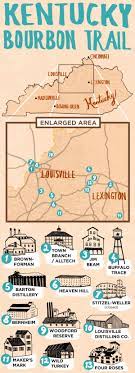 Kentucky Bourbon Trail Kentucky Bourbon Trail Bourbon Trail Map Bourbon Trail