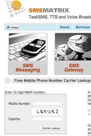 Check spelling or type a new query. Sms Gateway Carrier Lookup