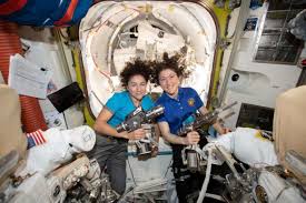 If there's an award for selfie of the year nasa astronaut jessica meir just won it. Nasa Wonder Women Make History With All Female Spacewalk Boston Herald