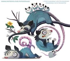 2615 Opossum Designs By Cryptid Creations On Deviantart All the stereo types about possums are true!! 2615 opossum designs by cryptid