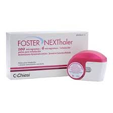 Foster Nexthaler 100 6 Microgramos Inhalacion