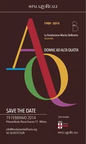 Save the Date: Mostra “Ad Alta Quota” – 19 Febbraio 9 Marzo a Palazzo Reale  – Milano – Fondazione Marisa Bellisario