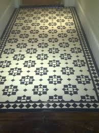 Victorian Old English Original Style Floor Tiles Katrine Black And White Tile Floor White Tile Floor Hall Tiles