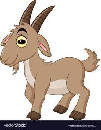 Cartoon Goat Isolated On White Background Download A Free Preview Or High Quality Adobe Illustrator Ai Eps Pdf And Hi Goat Cartoon Cartoon Butterfly Cartoon