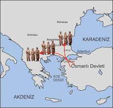 canakkale tarih zumresi balkanlara iskan haritasi osmanli devletinin kurul tarih istanbul turkler