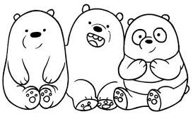 Pin By Lizzetortiz On We Bare Bears In 2020 Cute Doodle Art Bear Coloring Pages Bear Sketch
