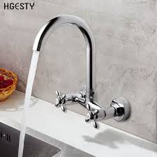 Lay on wall mounted kitchen sink. Bathroom Basin Sink Mixer Faucet Copper Durable Dual Handles Bathtub Wall Mounted Kitchen Wash Basin Sink Mixer Tap Accessories Basin Faucets Aliexpress