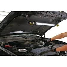 120 Led Hanging Under The Hood Auto Work Light Bar Lamp Underhood Kit Magnetic Ebay
