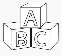 Please use and share these clipart . Clip Art Abc Block Clip Art Abc Blocks Coloring Pages Free Transparent Clipart Clipartkey