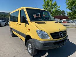 Minibus Passenger Van Mercedes Benz Sprinter 313 Cdi 4x4 9platze Benz Sprinter Sprinter Mercedes Benz