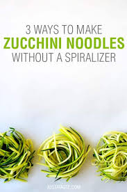 Maybe you would like to learn more about one of these? Video 3 Ways To Make Zucchini Noodles Without A Spiralizer Just A Taste