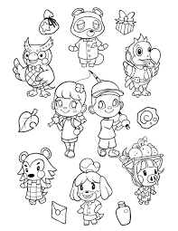Dibujo de animales an introduction to drawing animals pdf. Animal Crossing Colouring Pages Total Update
