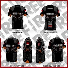 Free fire's rules of the game allow friendly players to give each other gifts or give and receive rewards. Kaos Jersey Gaming Freefire Dewasa Custom Free Nick Name Lazada Indonesia