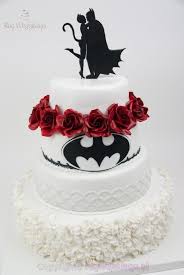 Batman Wedding Cake Tort Weselny Batman Catwoman Batman Wedding Cakes Batman Wedding Superhero Wedding