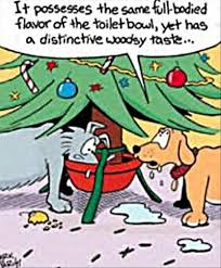 Merry christmas text santa gift dogs fun enjoy cartoon vector. Funny Christmas Dog Cartoon Funny Christmas Cartoons Funny Christmas Pictures Christmas Humor