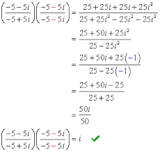 5 9 × 16 10 = 80 90 = 8 9. Dividing Complex Numbers Chilimath