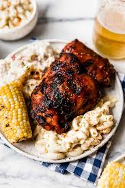 Once the chicken is cooked remove from the grill let it rest for 10 minutes before carving. The Very Best Grilled Bbq Chicken Easy Grilled Barbecue Chicken