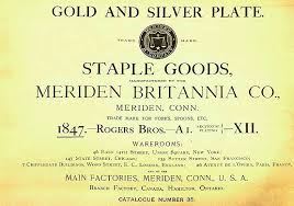 Meriden Britannia Co Design Catalogues And Historical Information Art Design Cafe