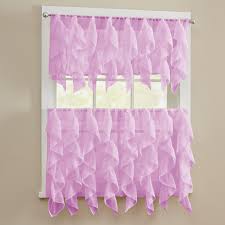 #120646, see more inspiration at decoratorist.com. Sheer Voile Vertical Ruffle Window Kitchen Curtain Tiers Or Valance Lavender Ebay